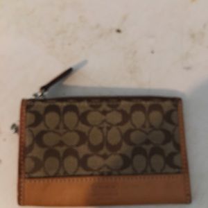 Coach card / money case